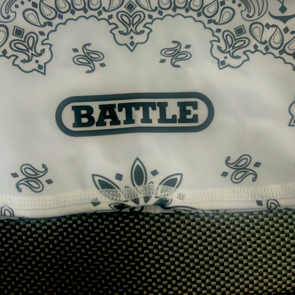Kids Bandana - White and Black